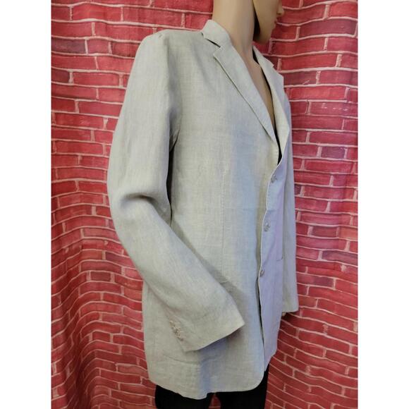 International Laundry Natural 100% Linen Mens Jacket Blazer XXL NWT MSRP $295 #C